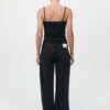 90s Low Rise Jeans - Washed Black
