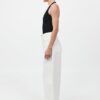 Mid Rise Balloon Jeans - White