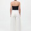 Mid Rise Balloon Jeans - White