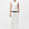 90s Low Rise Jeans - White
