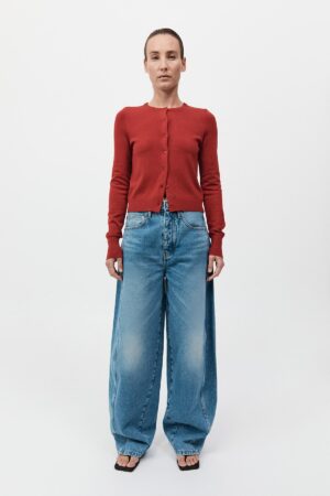 Mid Rise Balloon Jeans - 90s Blue