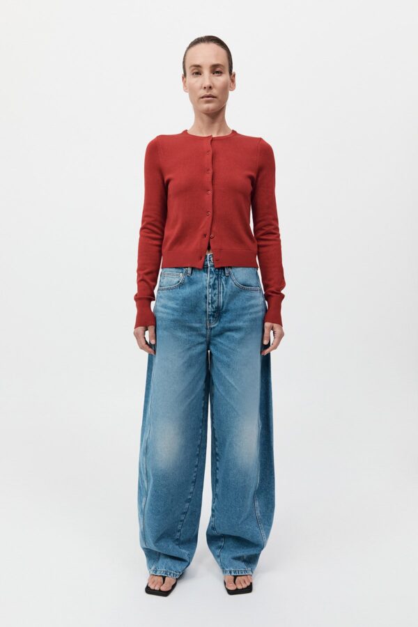 Mid Rise Balloon Jeans - 90s Blue