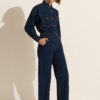 Amelia High Wide Leg Pant Foundation